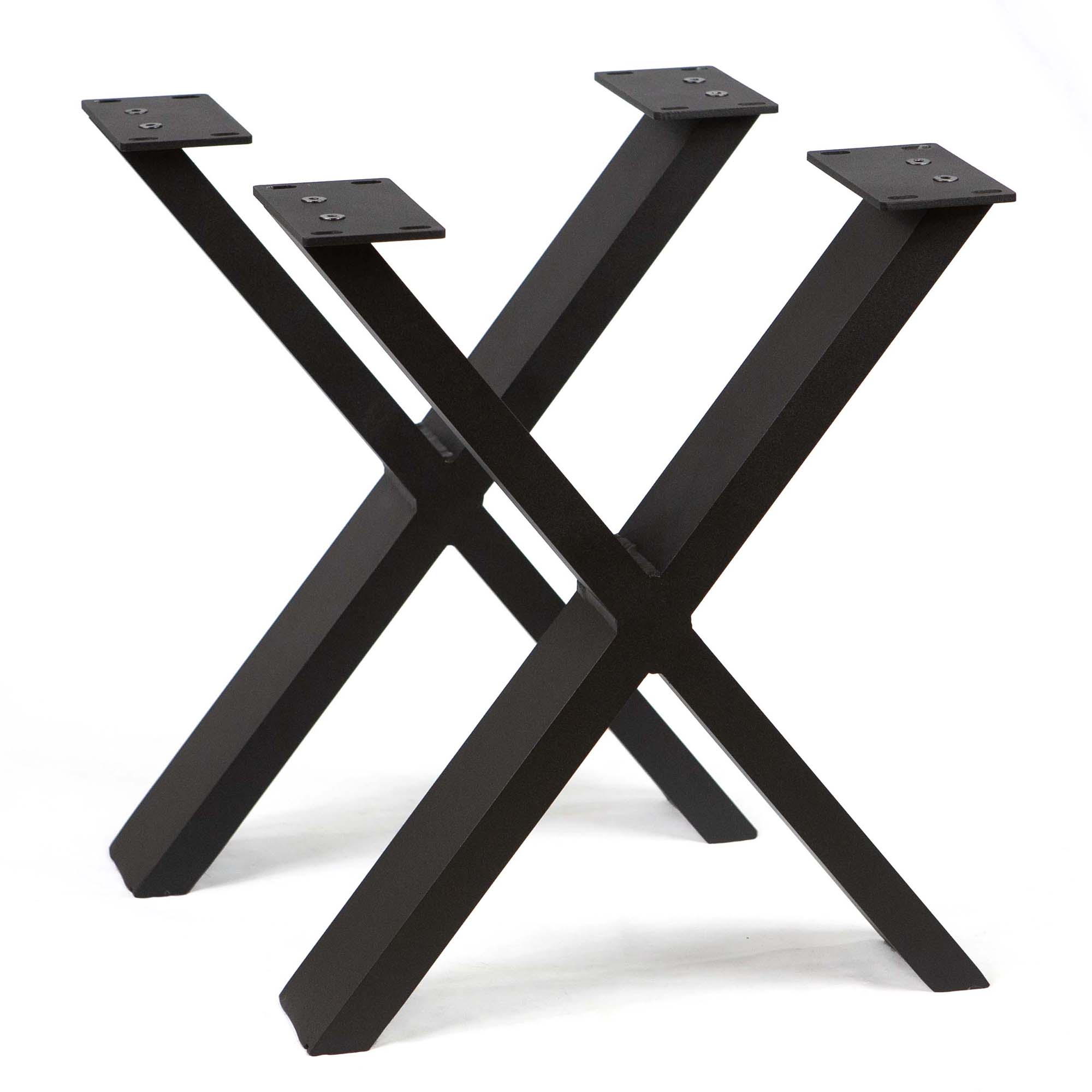 X-Shaped Table Base Set
