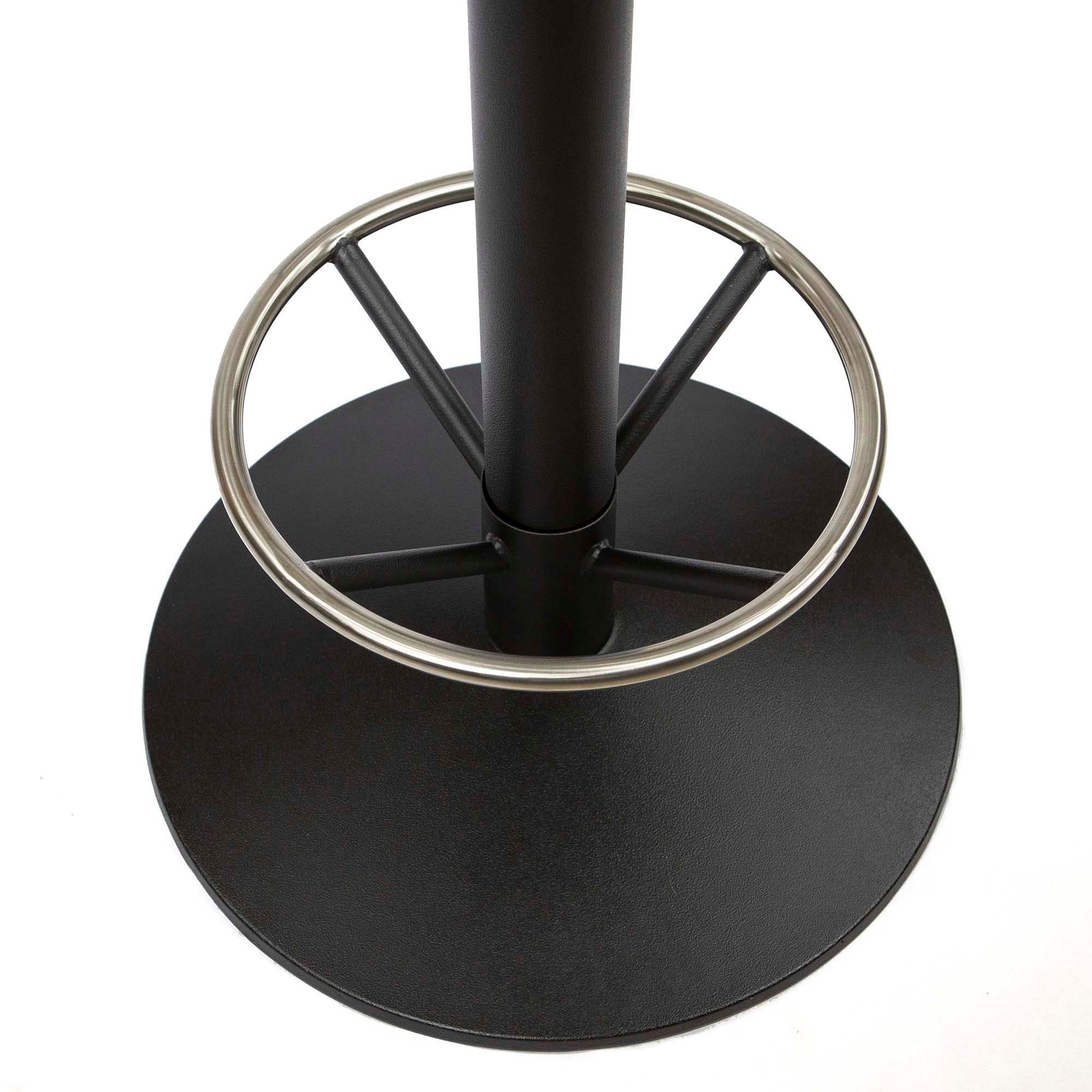 Bar Table Base with Footrest