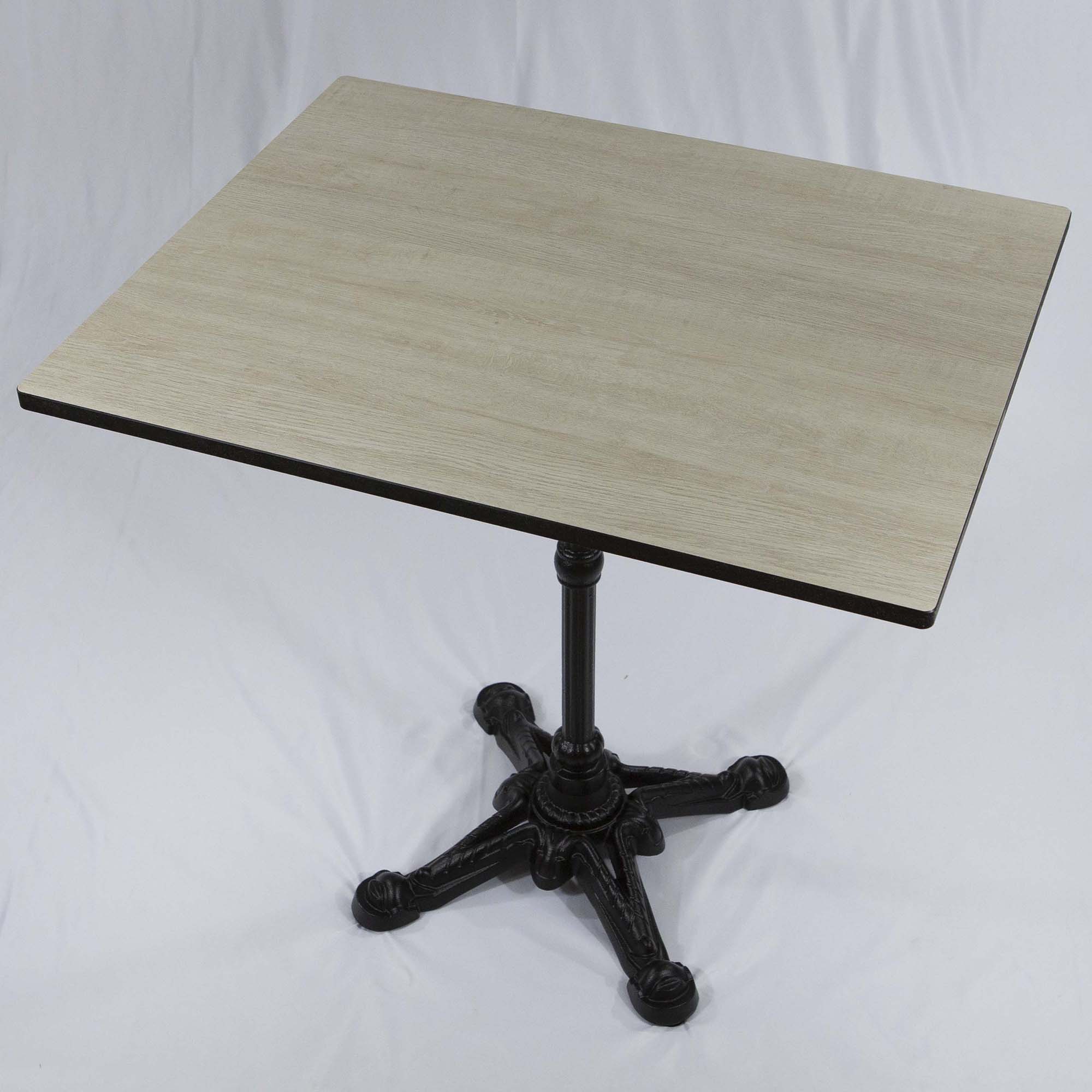 Dining Table with Cast Iron Base
