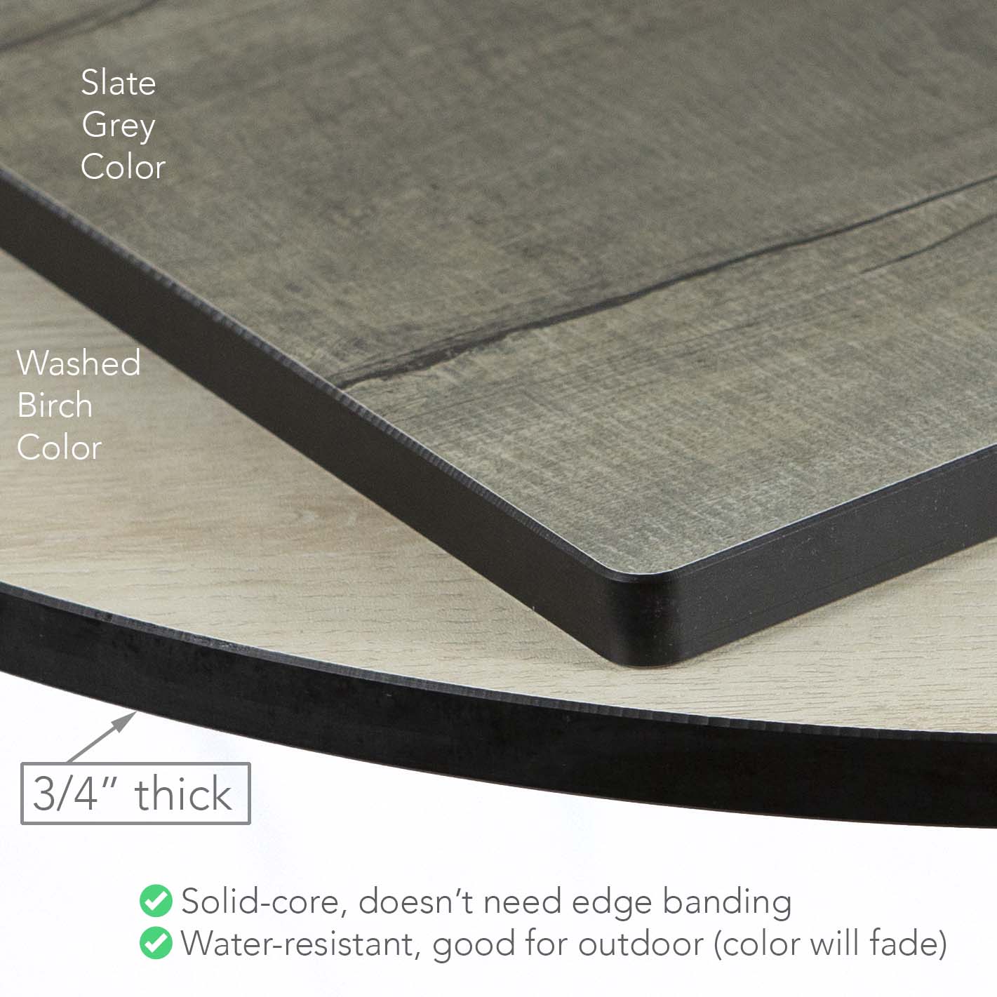 Classic Commercial Table Top