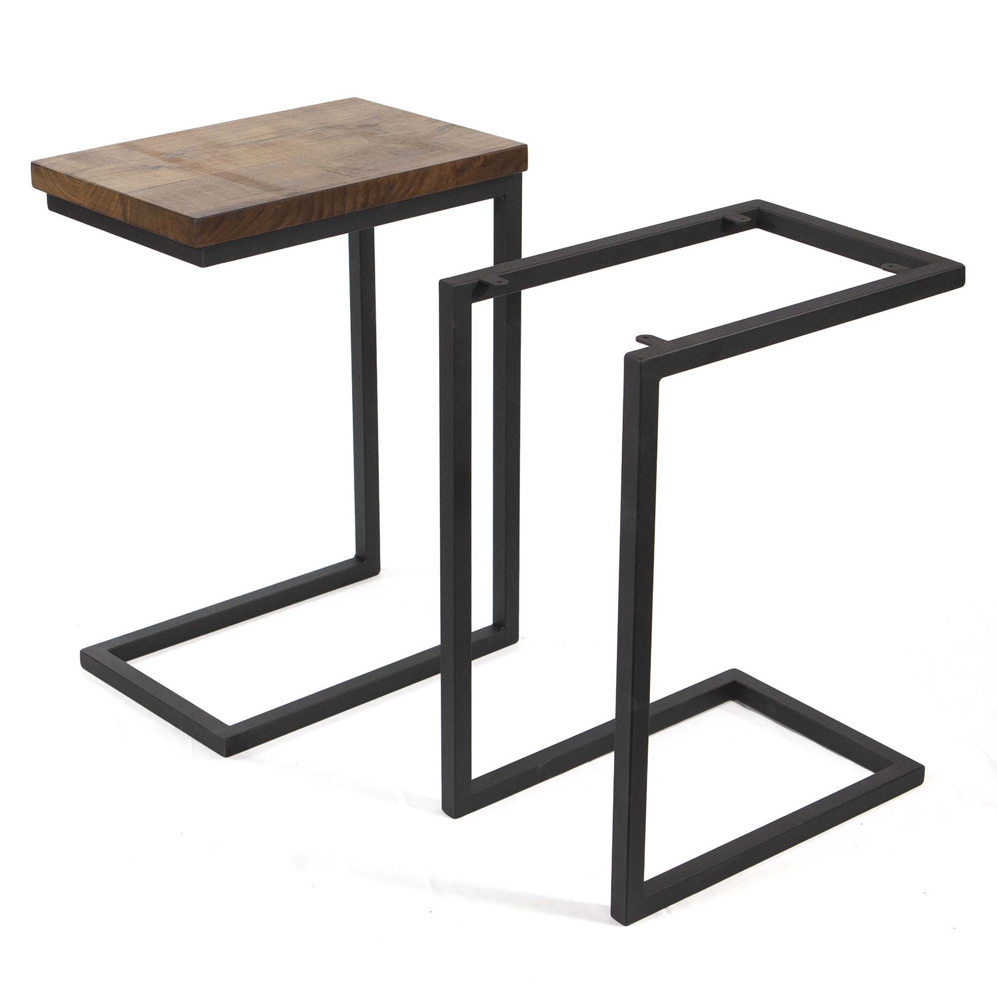 Modern Industrial Side Table Set