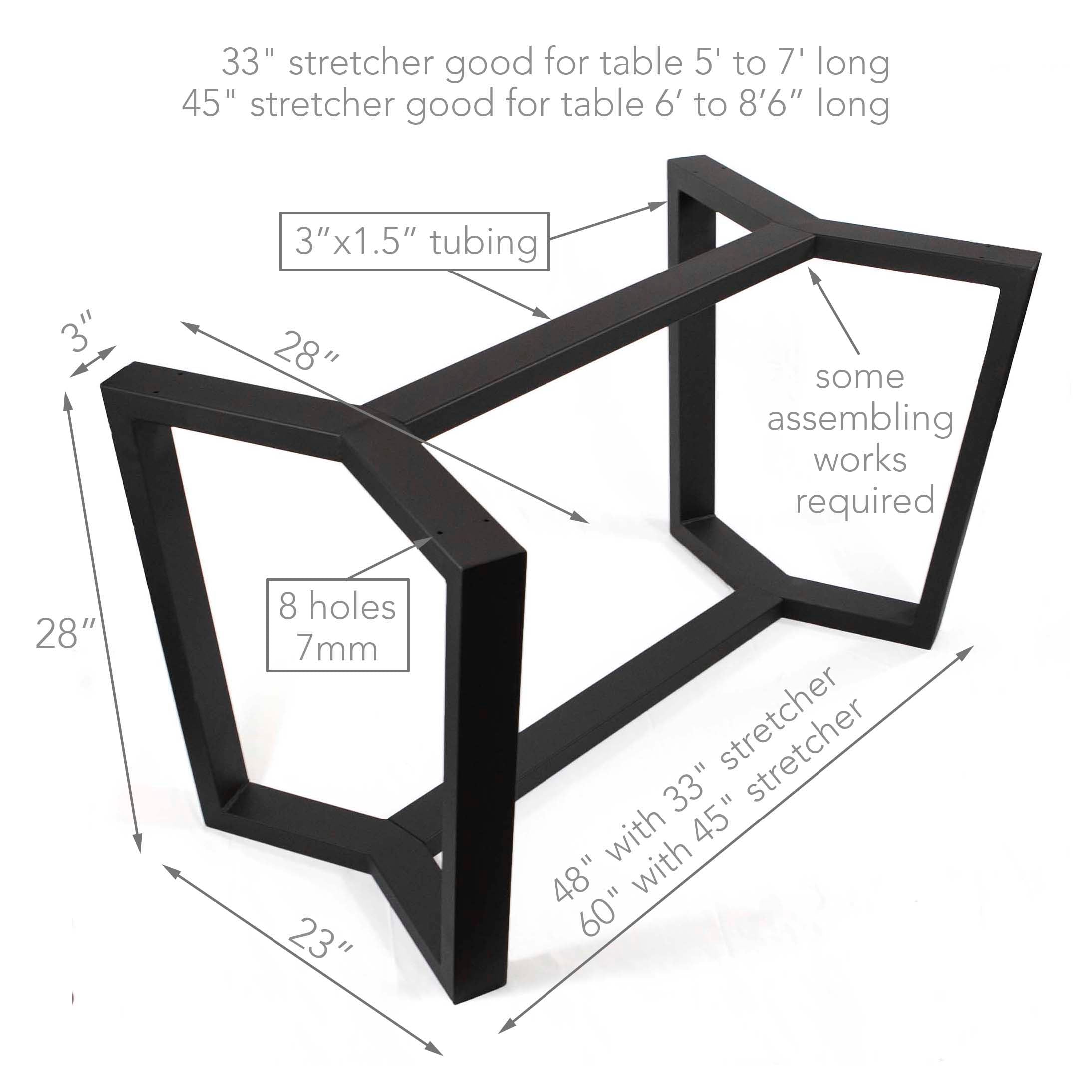 Modern Dining Table Base