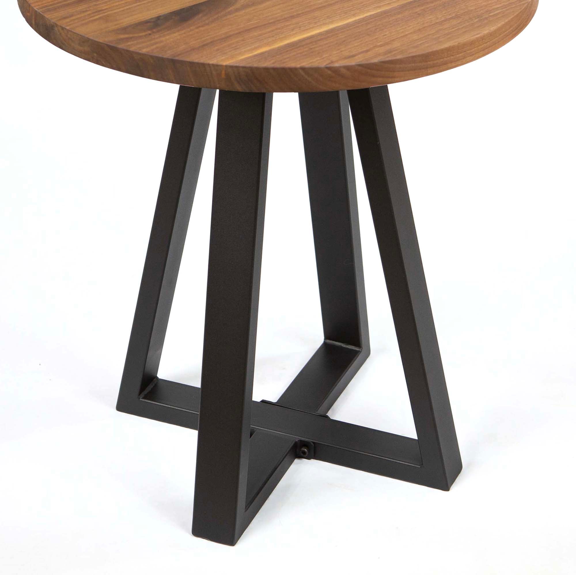 Modern Geometric Side Table Base